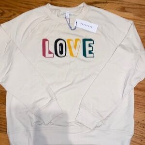 popsugar size small love crew neck nwt